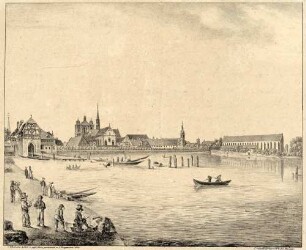 Ansicht eines Theils der Stadt Konstanz von der Morgenseite