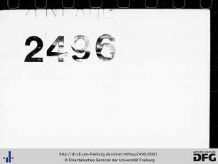 MF Mau 2496
