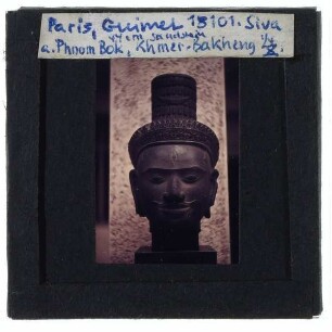Indische Plastik, Kopf der Shiva