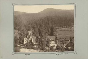 Blick von Westen auf die Ruine Allerheiligen
