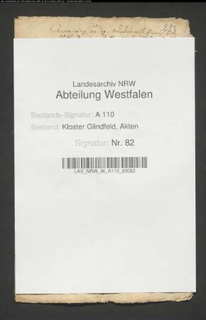 Aufstellung über 516 von Waldeck in Welleringhausen gepfändeter Schafe.