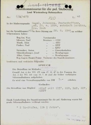 Nagel, Johannes