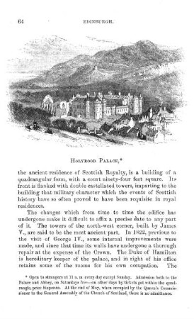 Holyrood Palace.