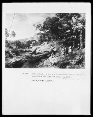 Jagd der Diana / Landschaft mit Jagd der Diana