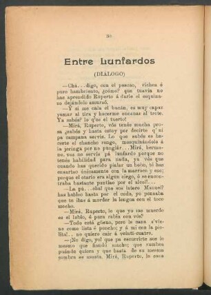 Entre lunfardos : (Diálogo)