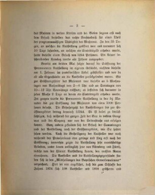 Bericht über die Thätigkeit des Bayrischen Gewerbemuseums. 1874