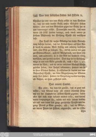 Das neunte Capitel.