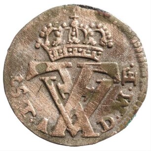 Fundmünze, 2 Pfennig, 1764
