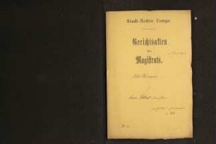 Wissmann, Jobst gegen Potthast, Anna u. deren Eltern betr. Eheversprechen (W 47) 1652