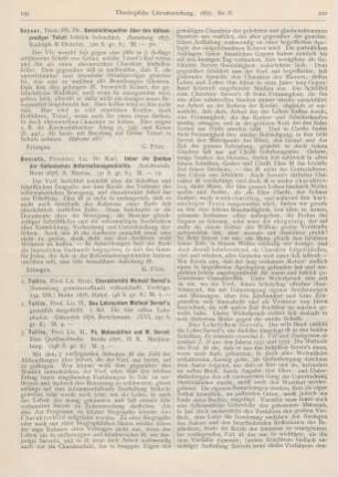 199-206 [Rezension] Tollin, H., Ph. Melanchthon und M. Servet
