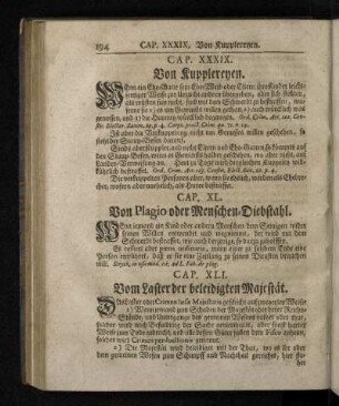Cap. XL. Von Plagio oder Menschen-Diebstahl.