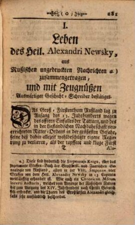 Sammlung rußischer Geschichte, 1,4. 1734