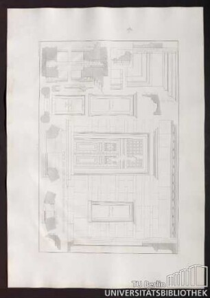 Abtheilung I, Bl. 7. Thür und Fenster vom Tempel der Vesta in Tivoli.