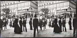 Paris, Jardin des Tuileries, Exposition Internationale d'Automobiles