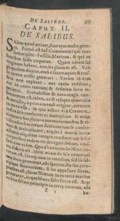 Caput II. De Salibus