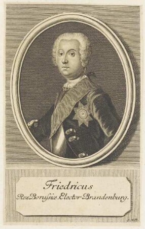 Bildnis des Friedrich II. von Preußen