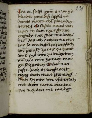Heinrich Seuse: Gebet vor Empfang des hl. Abendmahls (Büchlein der ewigen Weisheit XXIII)