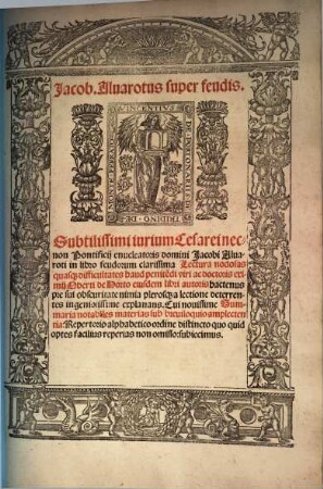 In libro feudorum clarissima lectura