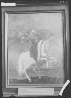 Reiterbildnis Kurfürst Johann Georg I.
