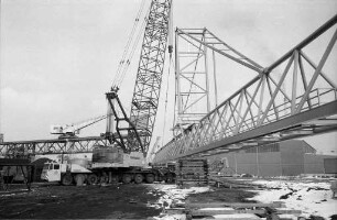 Erweiterung des Lagerplatzes der Montangesellschaft Saar im Karlsruher Rheinhafen