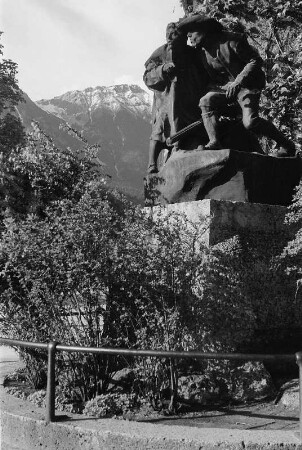 Innsbruck. Andreas-Hofer-Denkmal auf dem Berg Isel (Denkmal Tiroler Freiheitskämpfer)