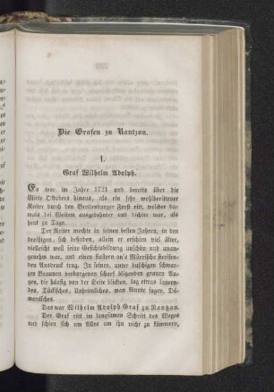 Die Grafen zu Rantzau.