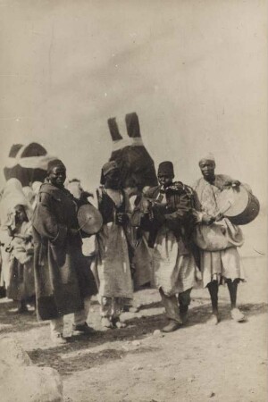 Musikanten : Musikanten bei einer Hochzeit in Libyen.