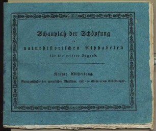 Naturgeschichte des moralischen Menschen : mit 120 illuminirten Abbildungen