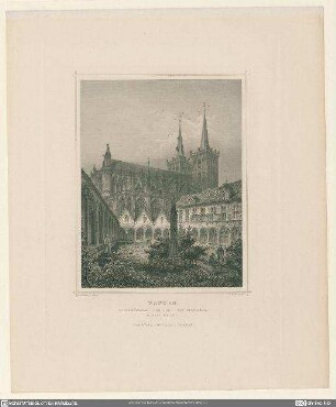 Xanten. Der Dom: Aussere Ansicht