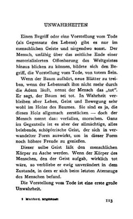 Unwahrheiten