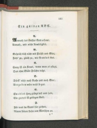 Ein gülden ABC.