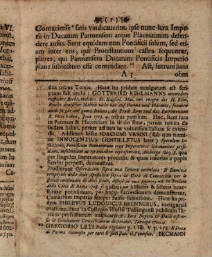 Burcardi Gotthelffii Struvii Dissertatio Præliminaris De Iure Imperii In Ducatum Parmensem Et Placentinum : Præmissa Exercitationibus Iuris Publici XXIV. Beneuolo Illustris ICtorum Ordinis Consensu Instituendis