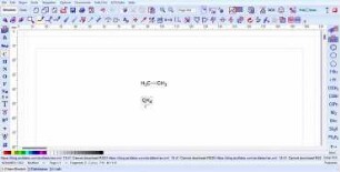ChemSketch: Mehrfachbindungen und Heteroatome