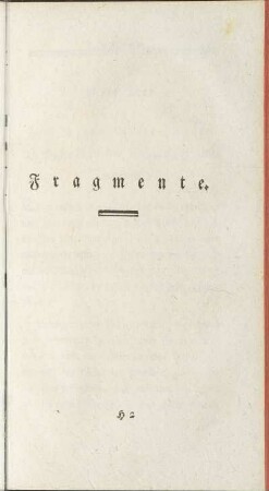 Fragmente