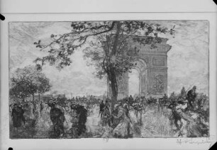 Paris, place de l'Etoile