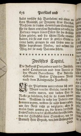 Zwölftes Capitel. - Funfzehntes Capitel.
