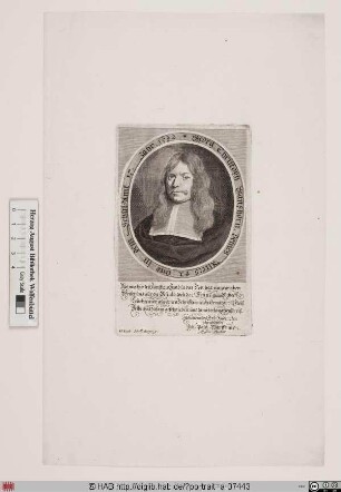 Bildnis Georg Christoph Ganshorn