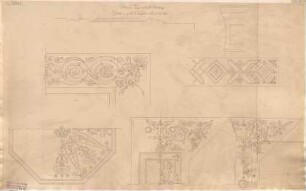 Klenze, Leo von; St. Petersburg (Russland); Eremitage - Saal 1. OG (Details)