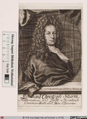 Bildnis Leonhard Christoph Sturm