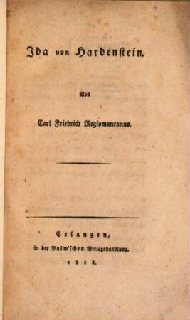 Ida von Hardenstein