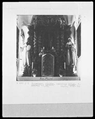 Konstanz, barocker Altar einer Kirche