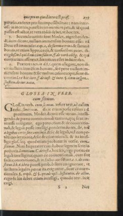 Glossa In Verb. cum scimus.
