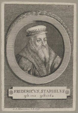 Bildnis des Fridericvs Staphilvs