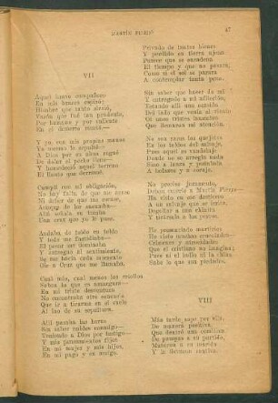 VIII [La cautiva refiere sus trabajos]