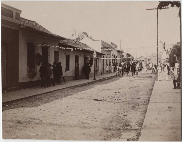 Recording from Caracas (preparation for the bullfight)