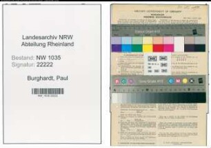 Entnazifizierung Paul Burghardt , geb. 19.01.1883 (Elektroingenieur)
