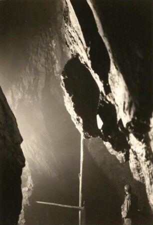 Erzgebirge. Altenberg. Das Innere einer Grube. Heinrichssohle. Höllenschlucht