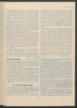 Un libro de Gabriel Miro