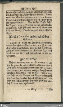 Für die Krätze