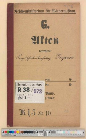 Berechnung der Kriegsschäden: Japan